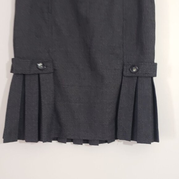 Vintage Y2K BCX Plaid Pleated Skirt Juniors Size 7 Academia Preppy Twee Classic - Picture 2 of 7